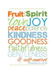 Fruit of the Spirit