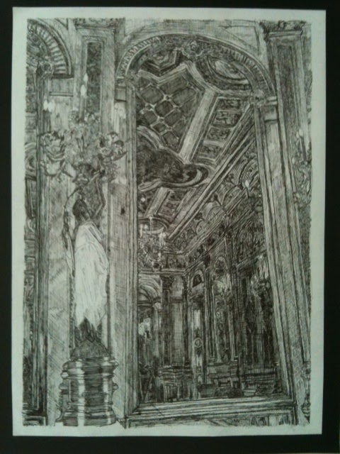 Mark's drawing from Humanities